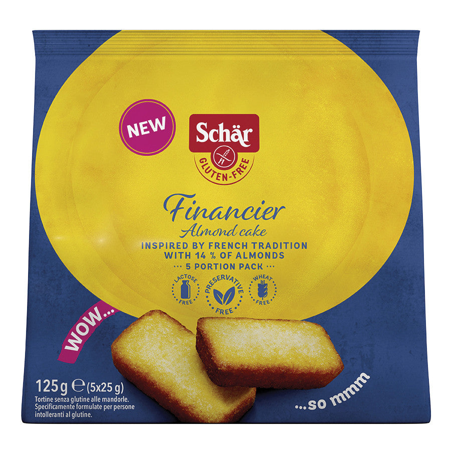SL - Financier Torta Alla Mandorla SCHAR - 125g