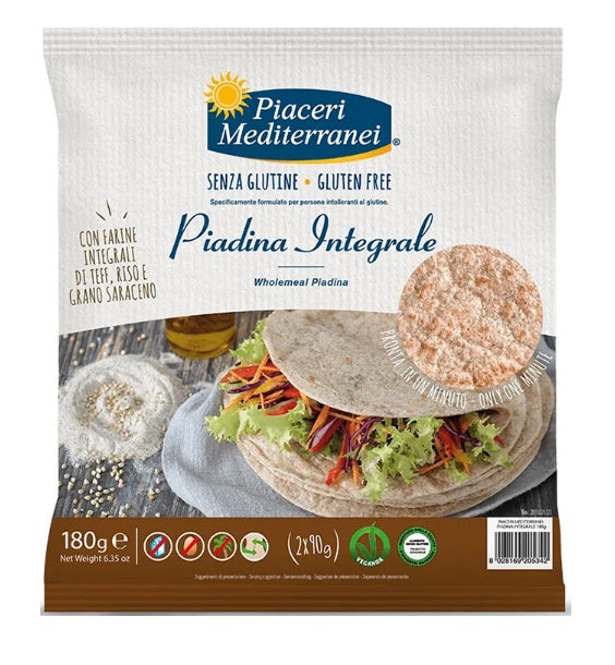 SL - Piadina Integrale PIACERI MEDITERRANEI - 180g