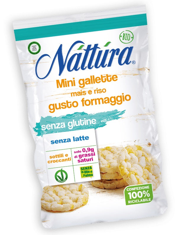 SL - Mini gallette Veg gusto Formaggio - NATTURA - 30g