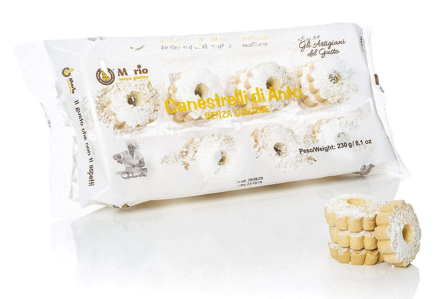 SL - Canestrelli MARIO SENZA GLUTINE - 230g