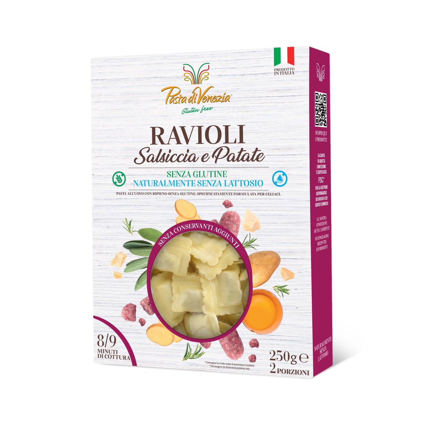 SL - Ravioli Salsiccia e Patate PASTA DI VENEZIA