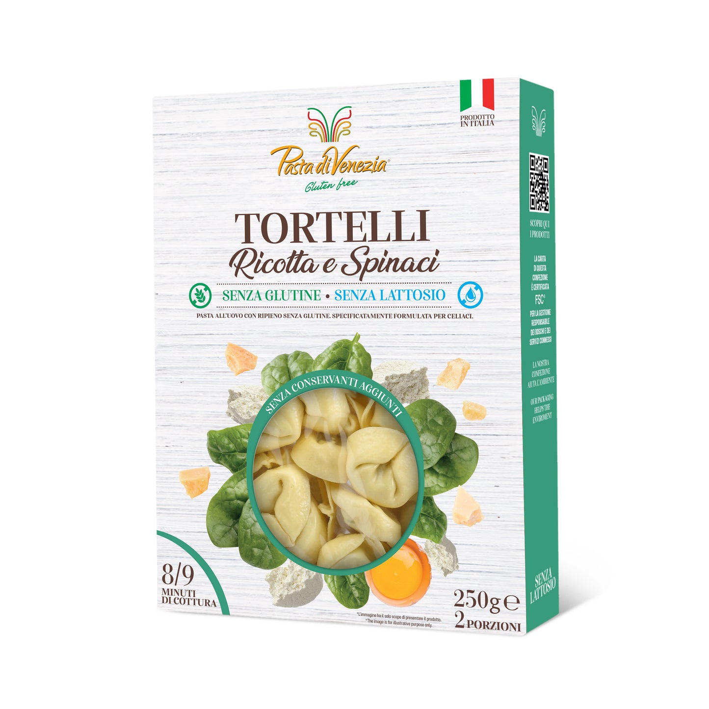 SL - Tortelli ricotta e spinaci PASTA DI VENEZIA - 250g