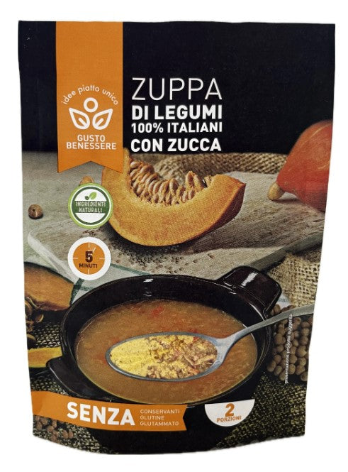 ZUPPA di legumi e zucca GUSTO BENESSERE - 70g
