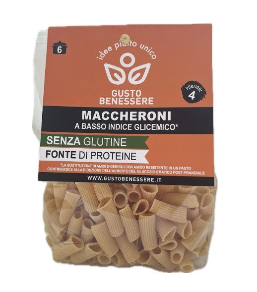 SL - Maccheroni Basso Indice Glicemico GUSTO E BENESSERE - 240g