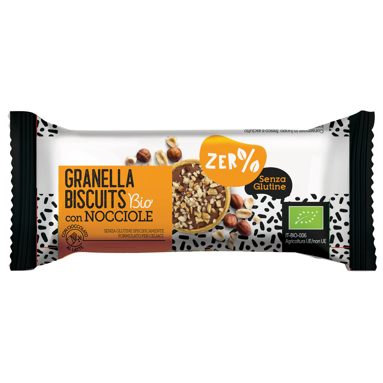 Granella biscuits nocciola BIOTOBIO - 24g