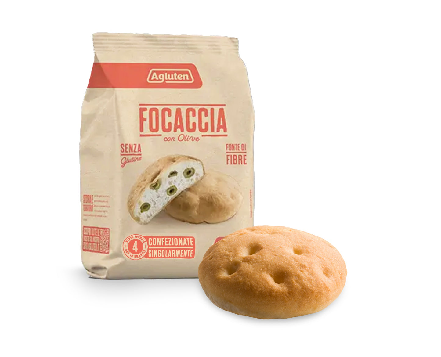 SL - Focaccia Toscana con olive AGLUTEN - 200g