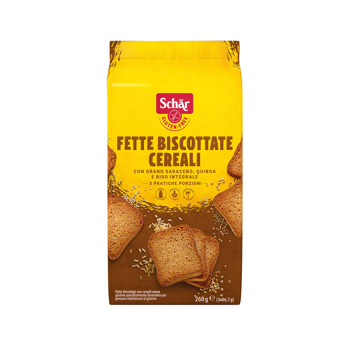 SL Fette biscottate Cereali SCHAR - 260g