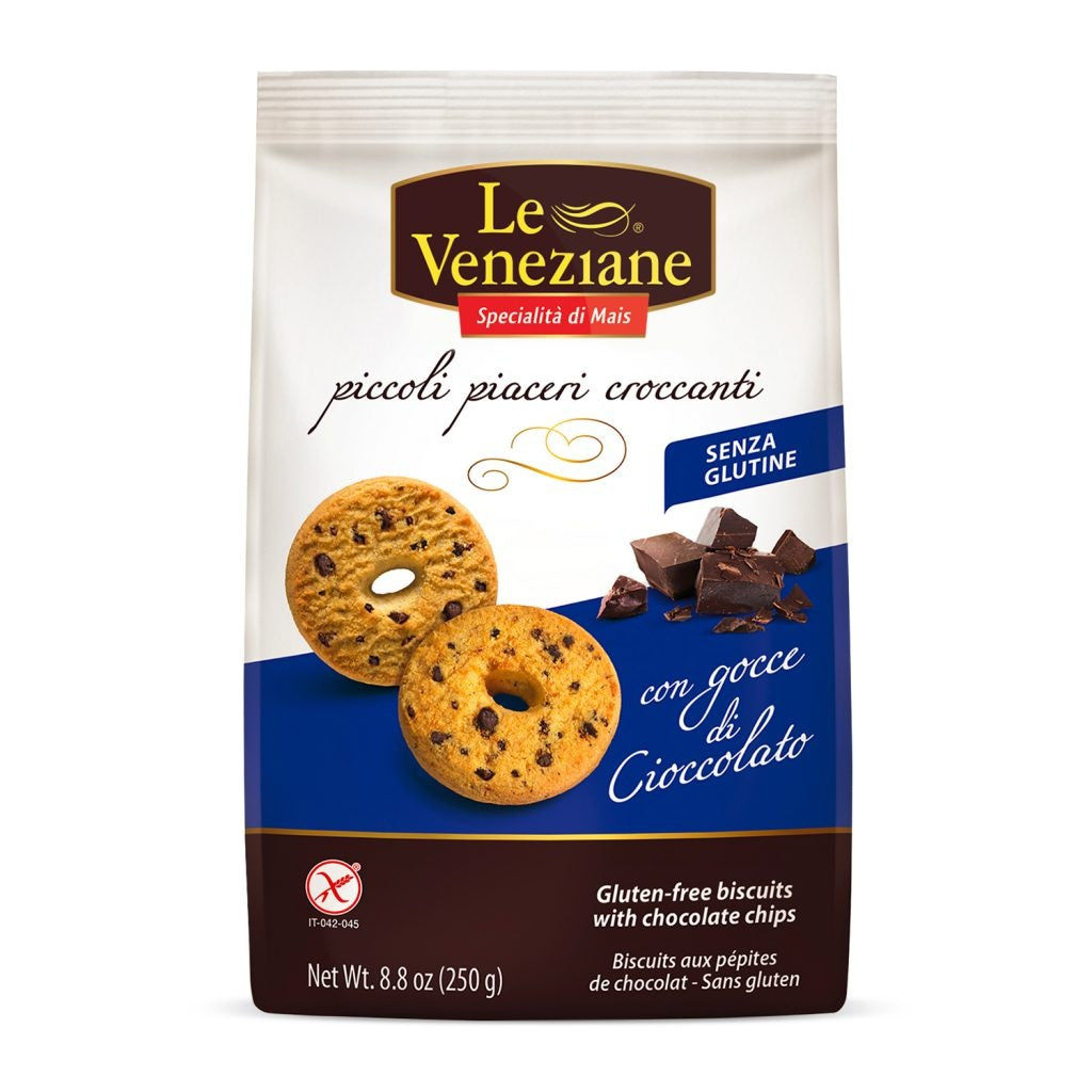 Biscotti gocce di cioccolato LE VENEZIANE - 300g