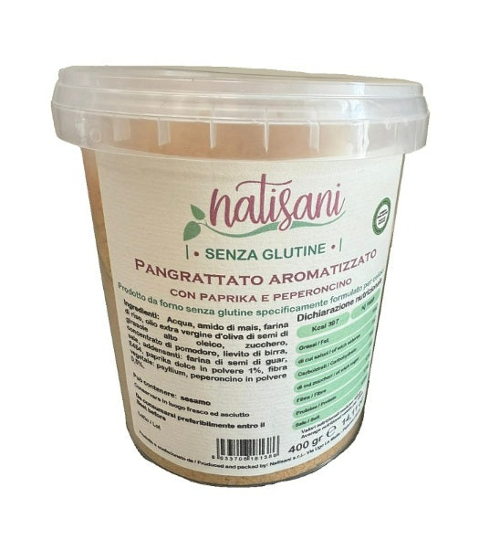 SL - Pangrattato Paprika e Peperoncino NATISANI - 400g