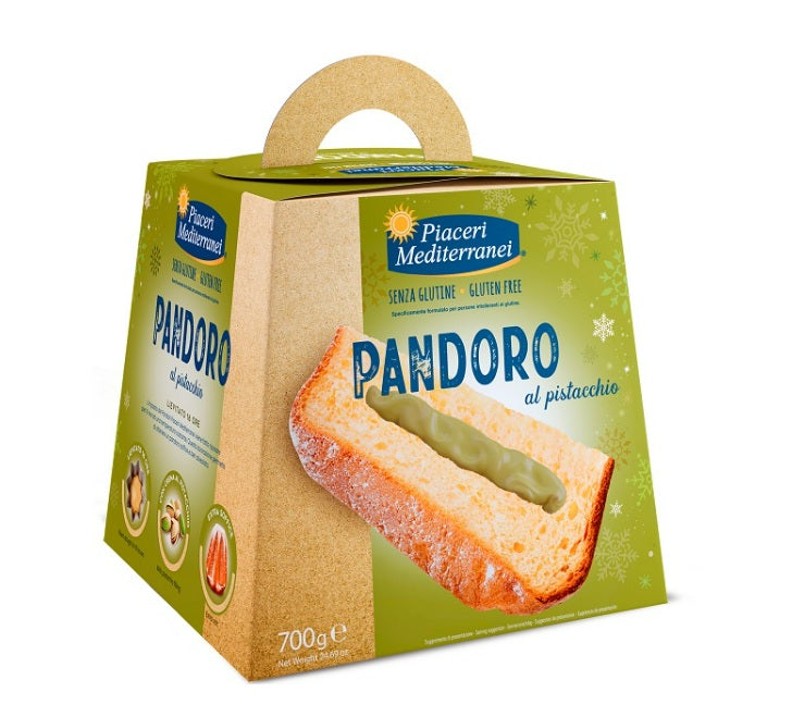 Pandoro con crema al pistacchio PIACERI MEDITERRANEI - 700g