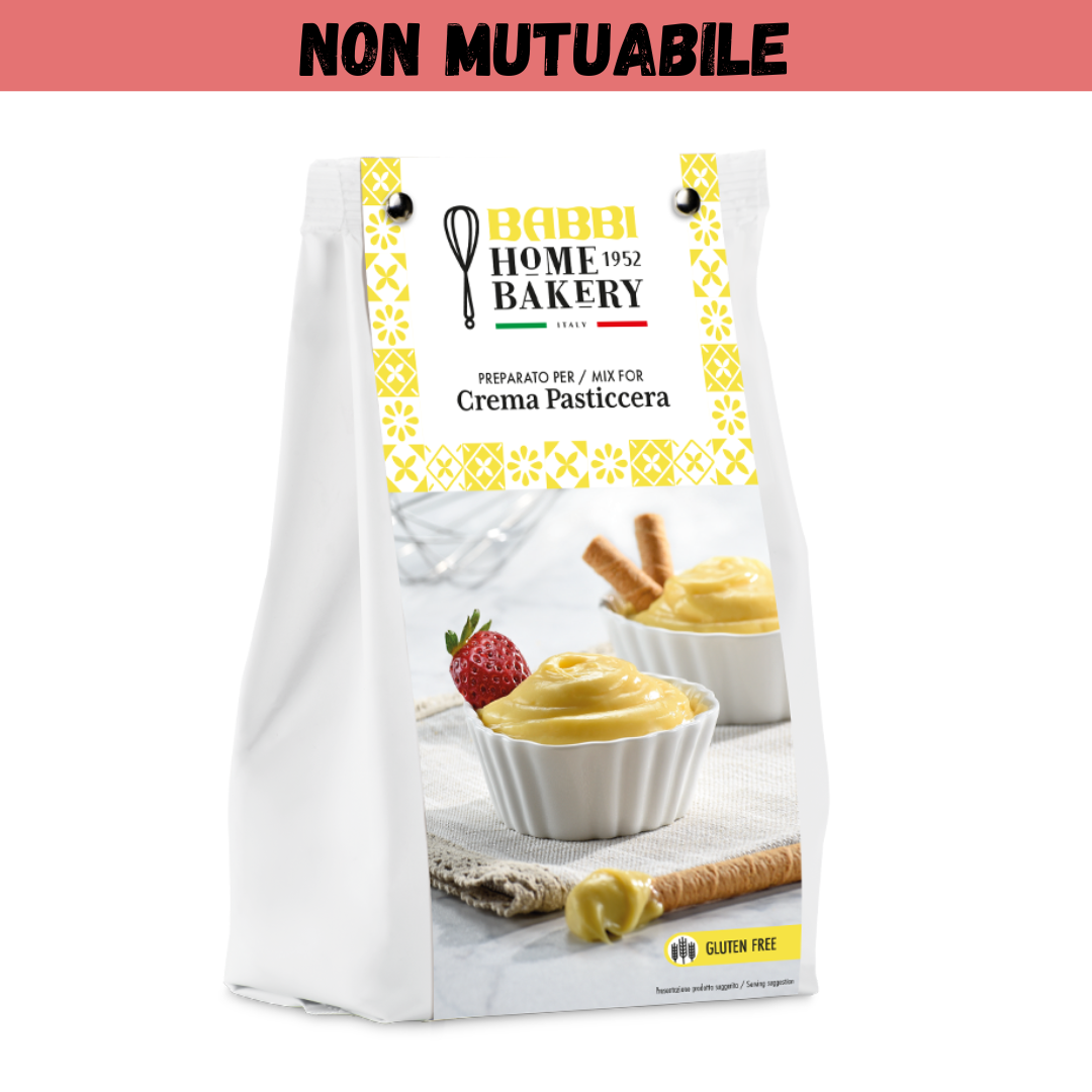NON MUTUABILE - Preparato per Crema Pasticcera BHB - 350g