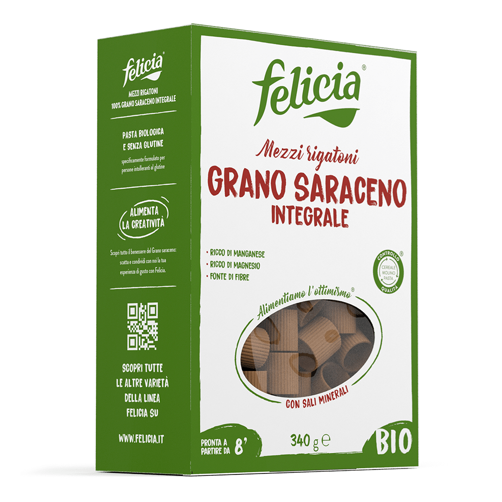 SL Mezzi rigatoni al grano saraceno FELICIA - 340g