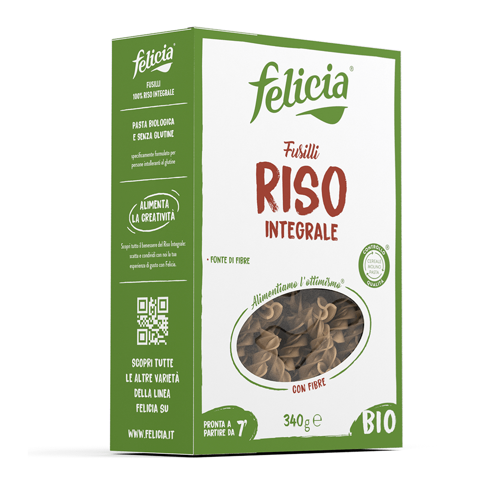 SL - Fusilli con Riso integrale FELICIA - 340g