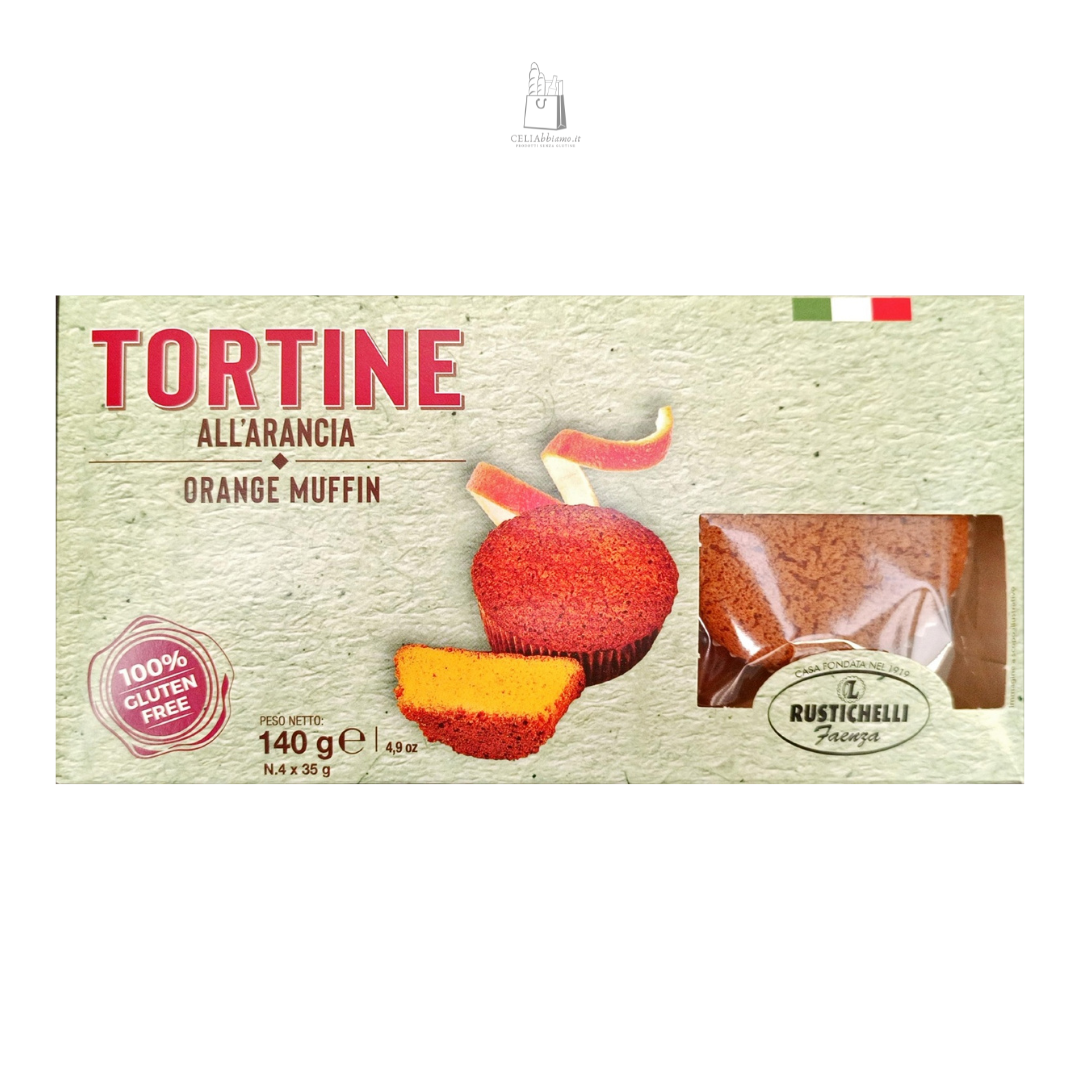 SL - Tortino Arancia NOGLUT -140g