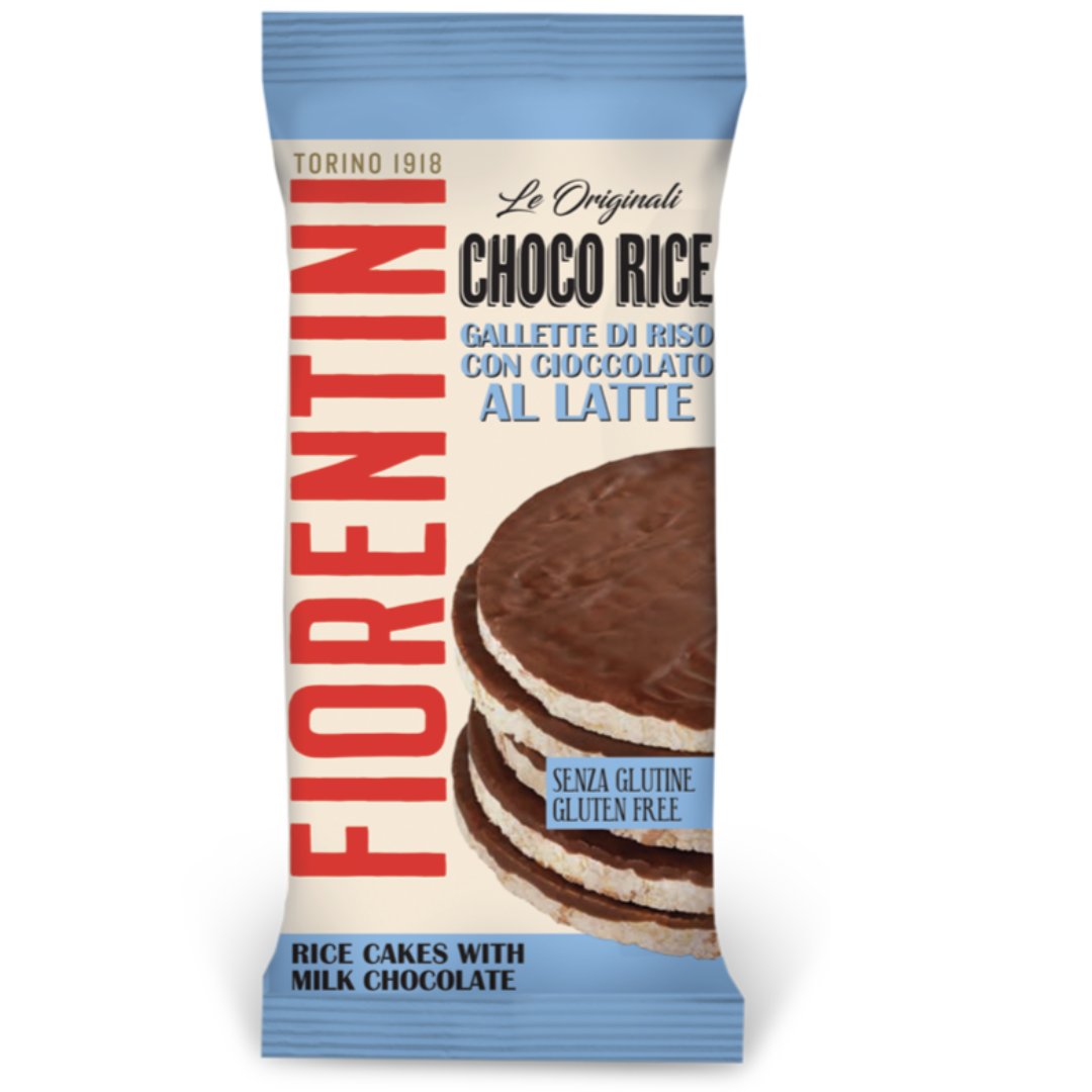 Gallette di riso con cioccolato al latte Choco Rice FIORENTINI - 100g