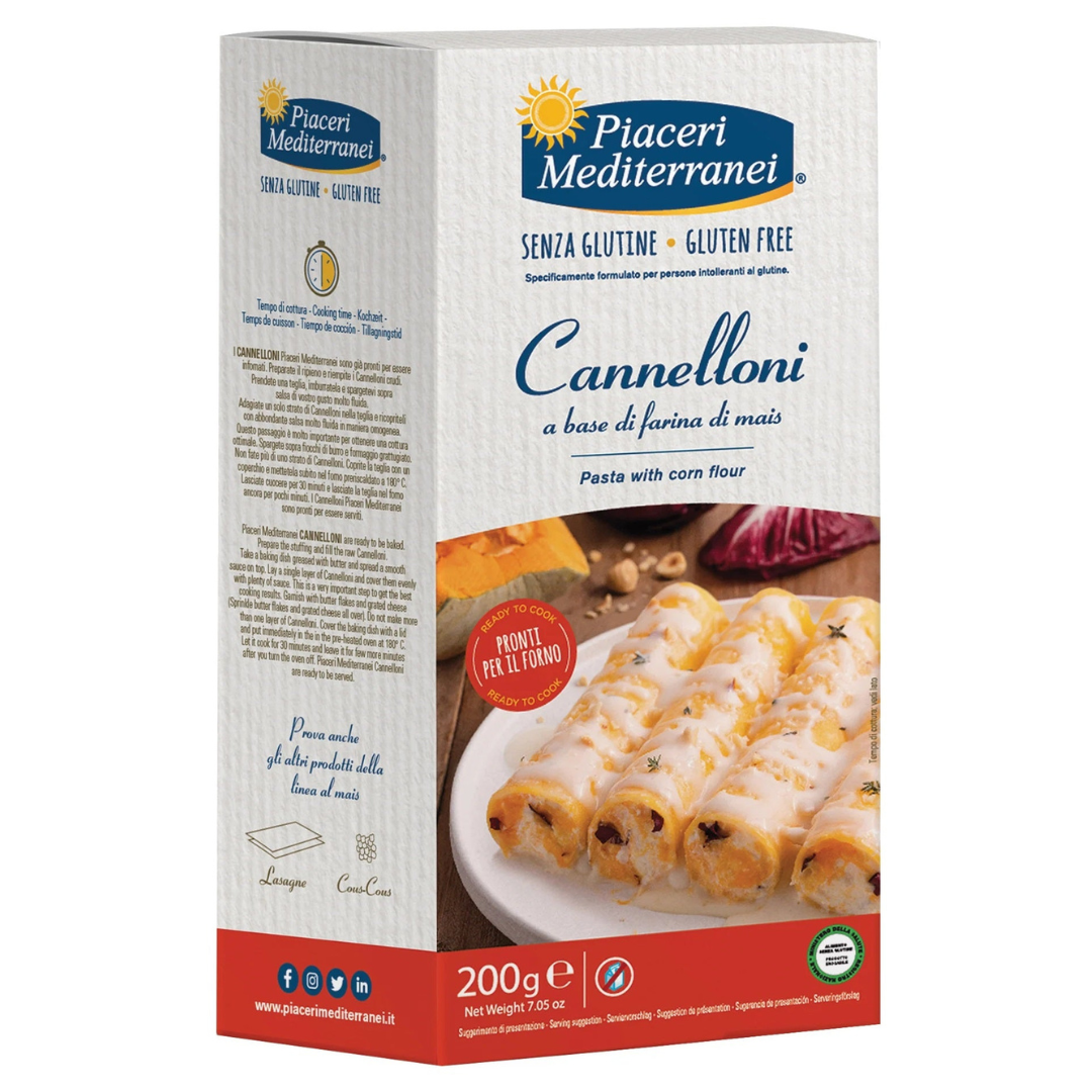 SL Cannelloni PIACERI MEDITERRANEI - 200g