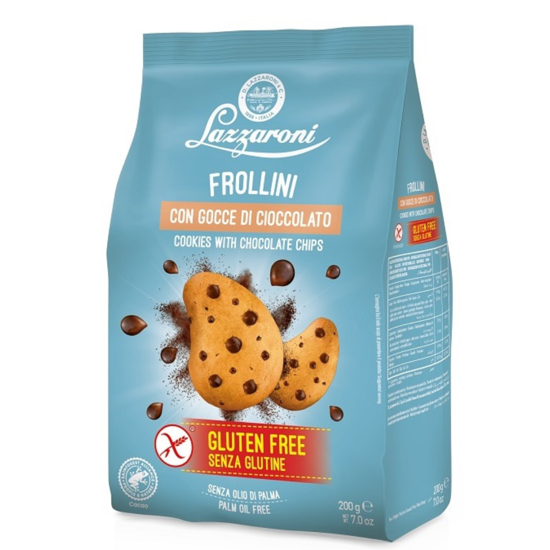 Gocce - Frollini con gocce di cioccolato LAZZARONI - 200g