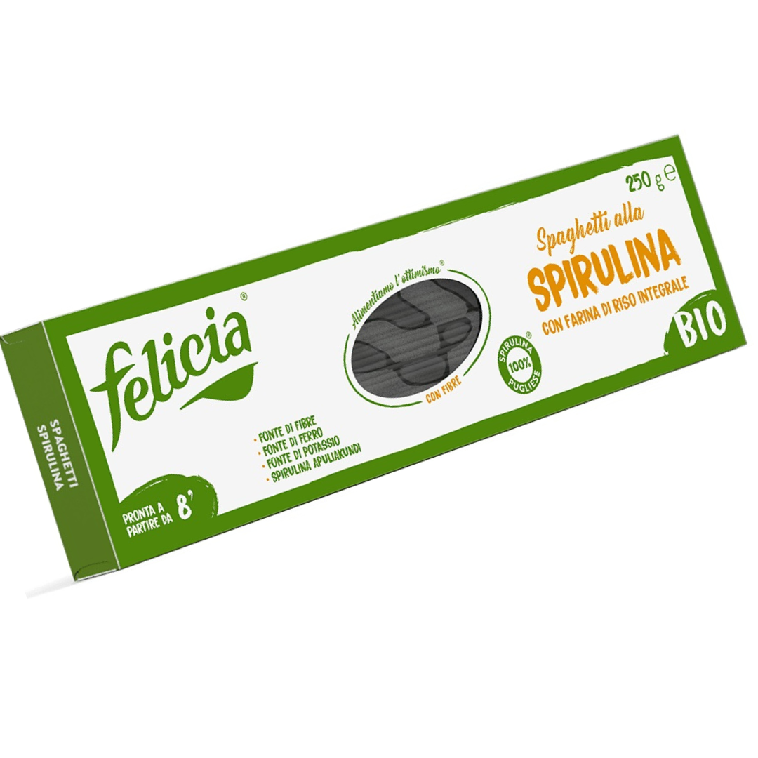 SL - Spaghetti all'alga spirulina FELICIA - 250g