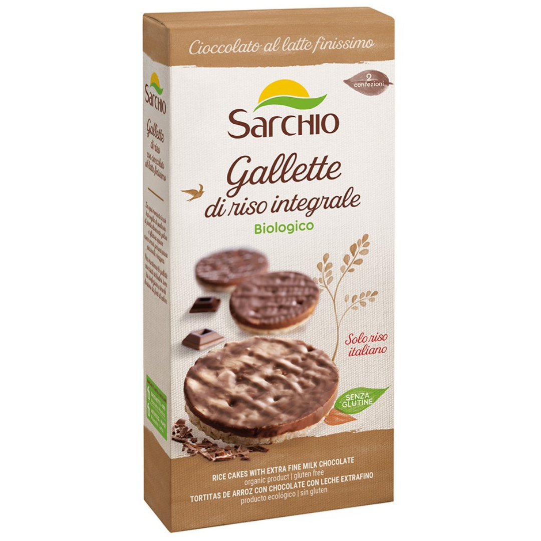 Gallette Di Riso Con Cioccolato al latte SARCHIO - 100