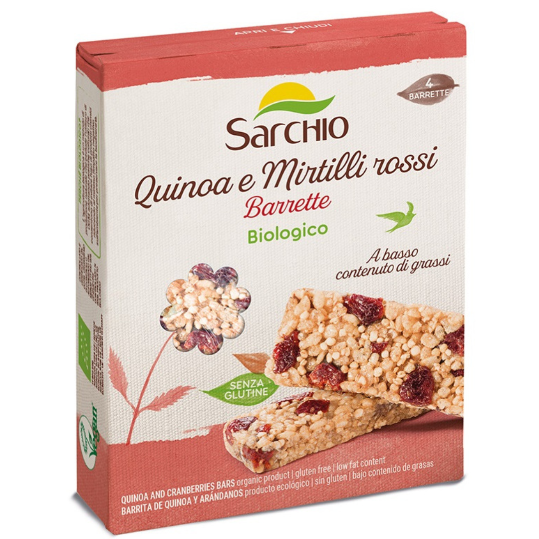SL - Barrette Mirtilli rossi e quinoa SARCHIO - 90g