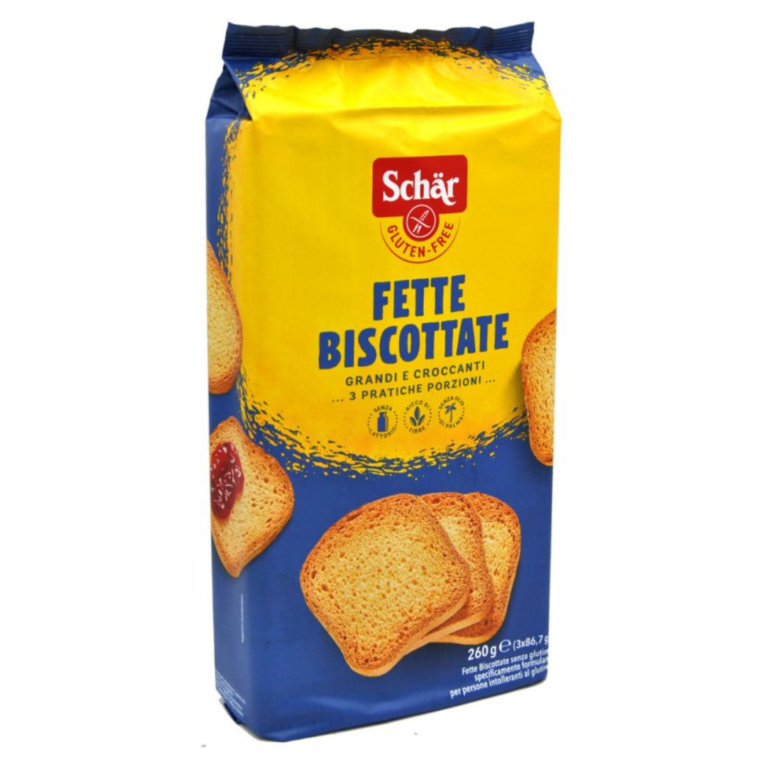 SL Fette biscottate SCHAR - 260g (3 da 86,7g)