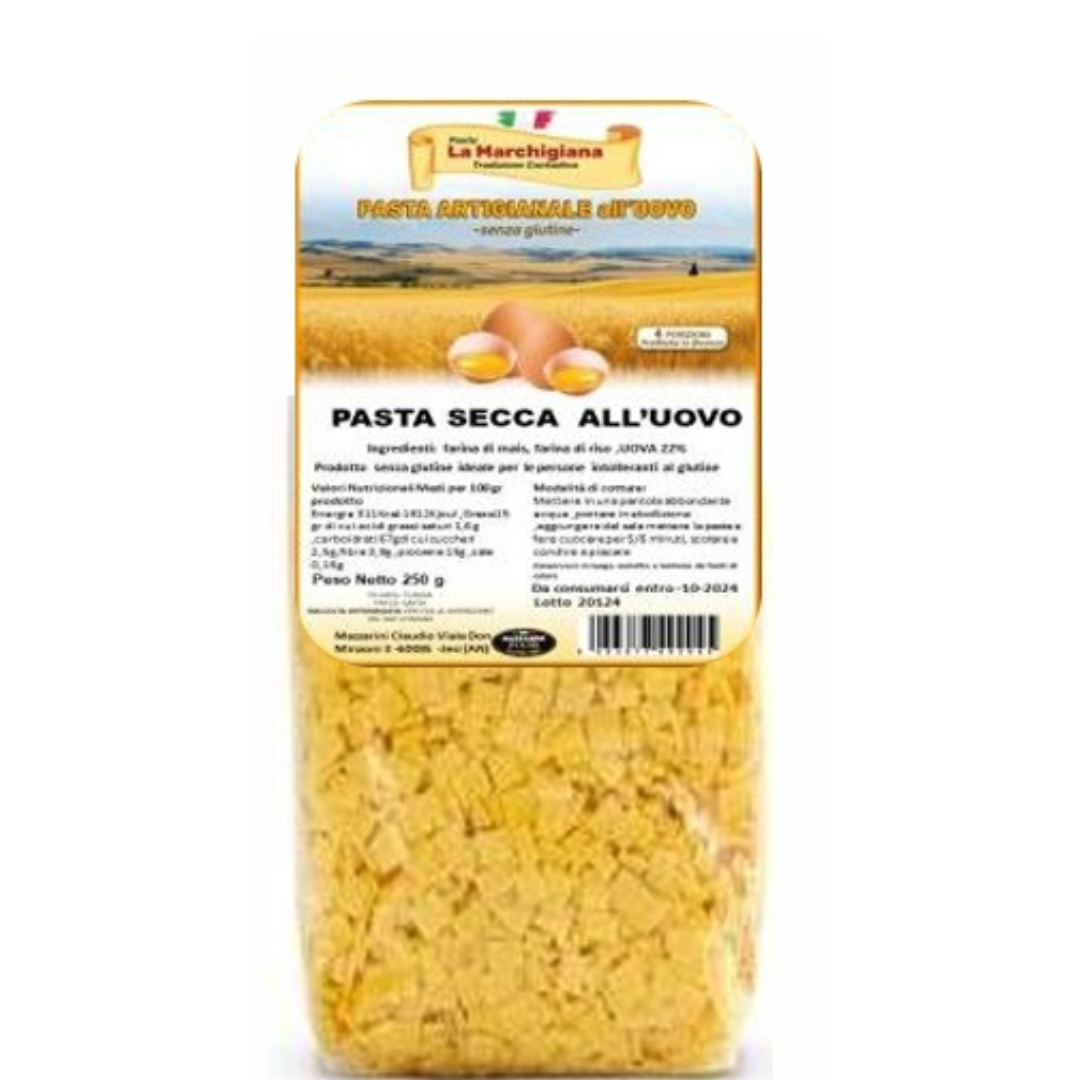 SL - Quadrucci All'Uovo LA MARCHIGIANA - 250g