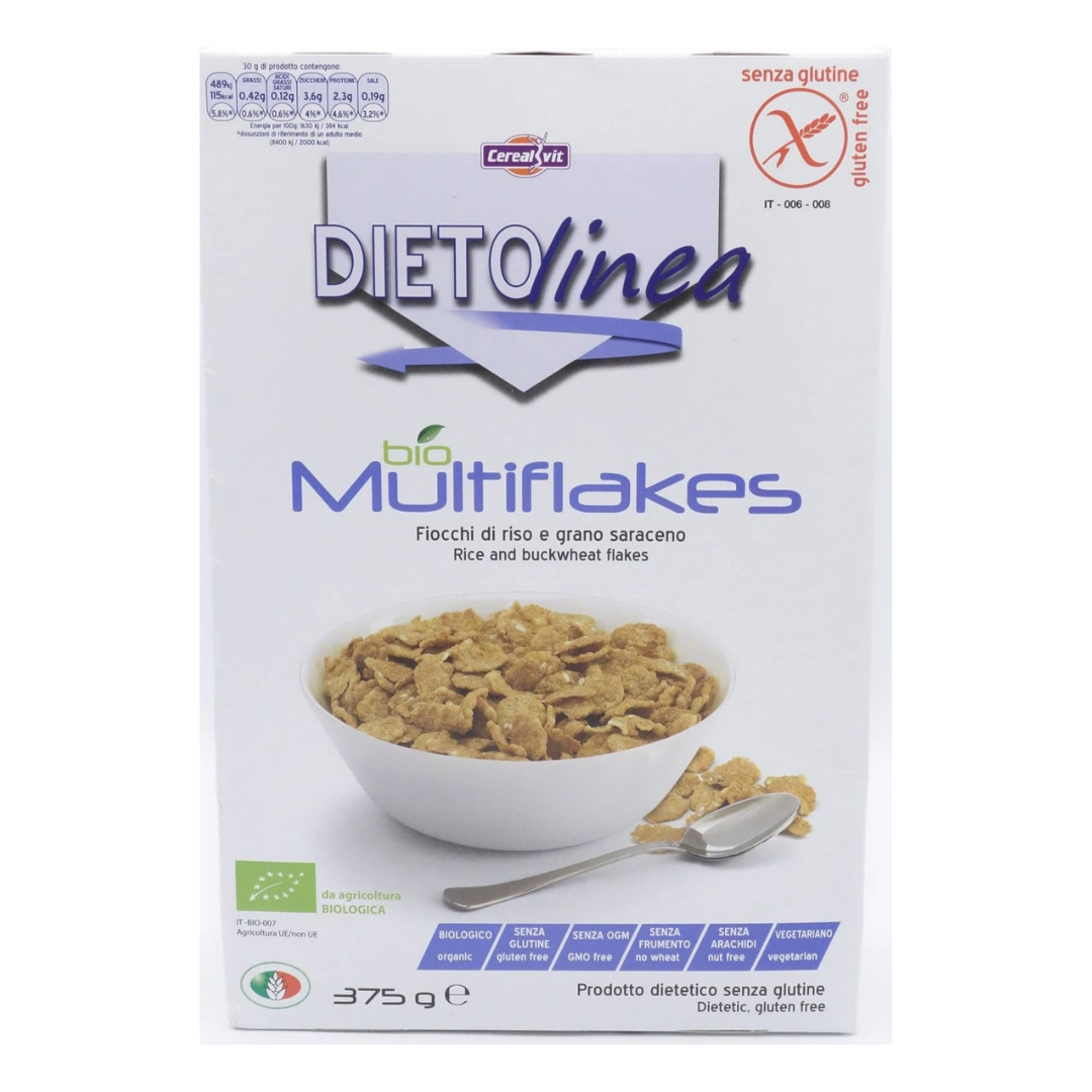 SL Multiflakes Bio CEREALVIT -Fiocchi di Riso e Grano Saraceno- 375g