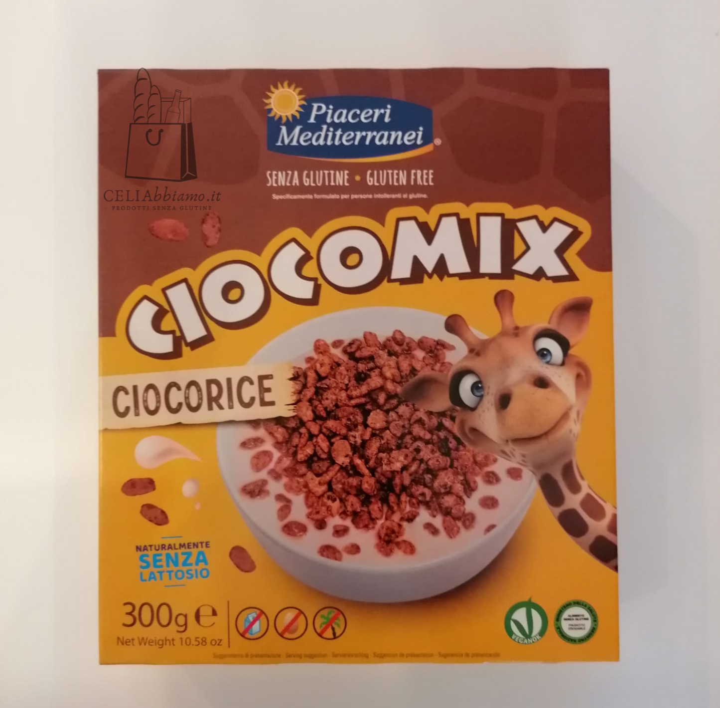 Ciocomix Ciocorice Riso Soffiato PIACERI MEDITERRANEI - 300g