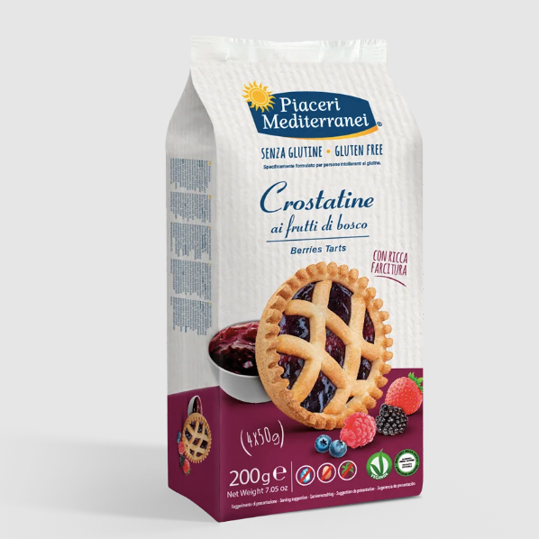 SL Crostatine ai frutti di bosco PIACERI MEDITERRANEI - 200g (4 da 50g)