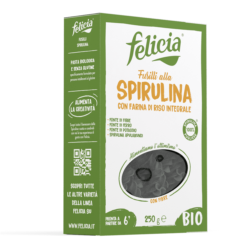 SL Fusilli all'alga spirulina FELICIA - 250g