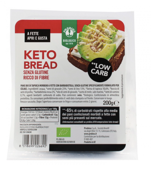 SL Keto Bread PROBIOS - 200g