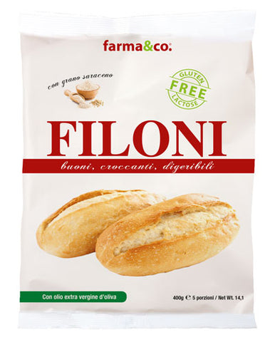 SL Pane Filoncino FARMA E CO - 400g - Prodotto Surgelato