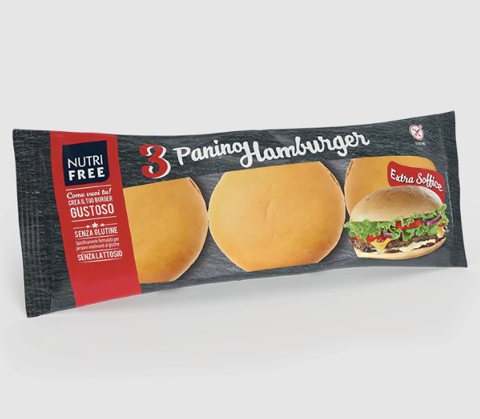 SL Panino Hamburger 3pz NUTRIFREE - 110g