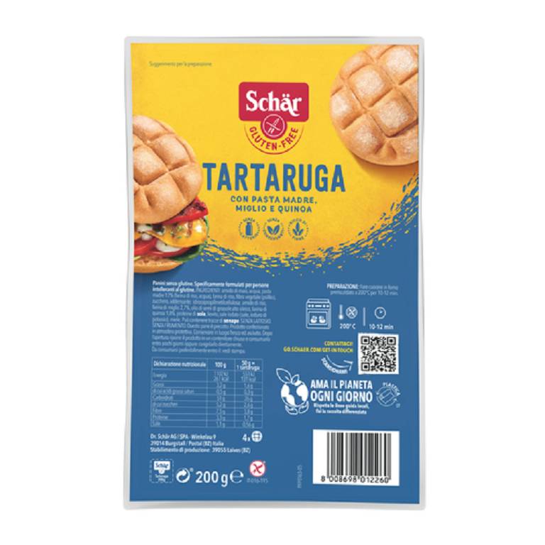 SL - Pane Tartaruga SCHAR - 200g