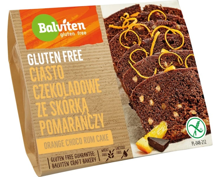 SL - Tortino cioccolato e scorza arancia BALVITEN -220g