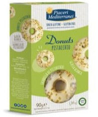 donuts al pistacchio senza glutine piaceri mediterranei