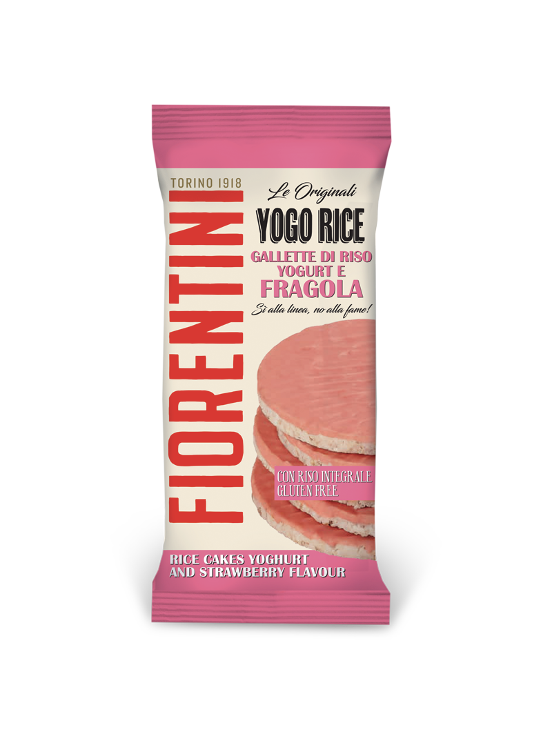 Gallette Riso Yogurt e Fragola FIORENTINI - 100g