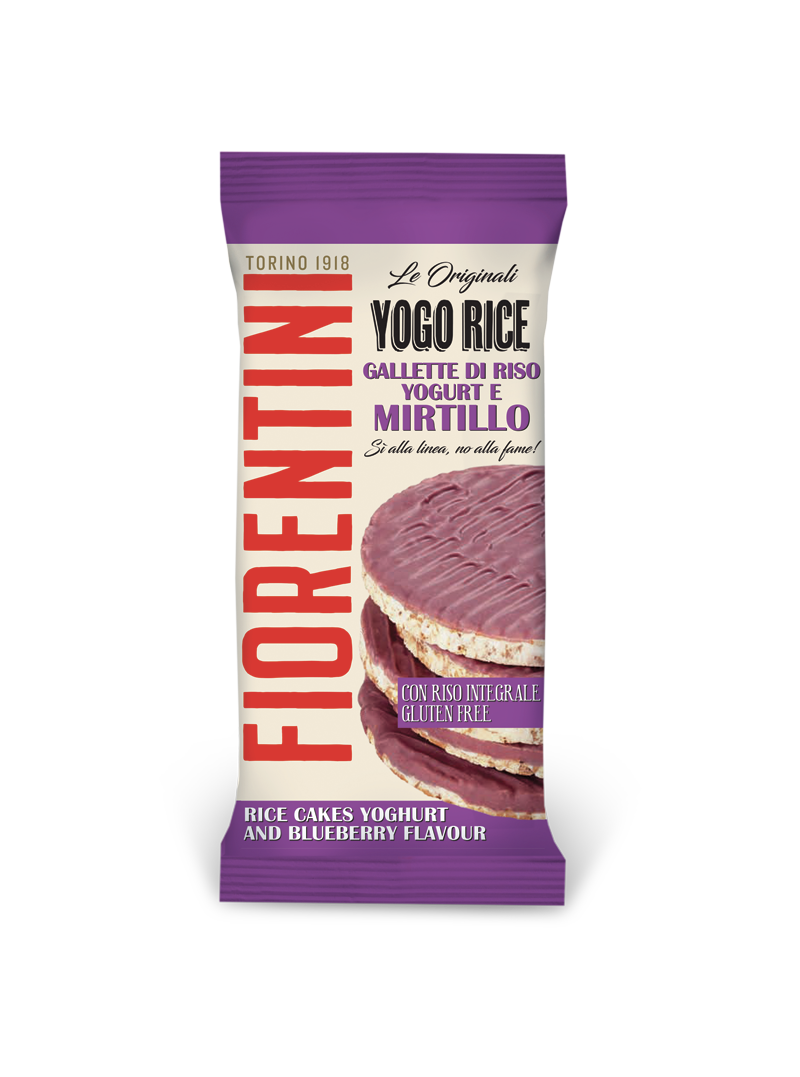 Gallette di riso yogurt e mirtillo FIORENTINI - 100g