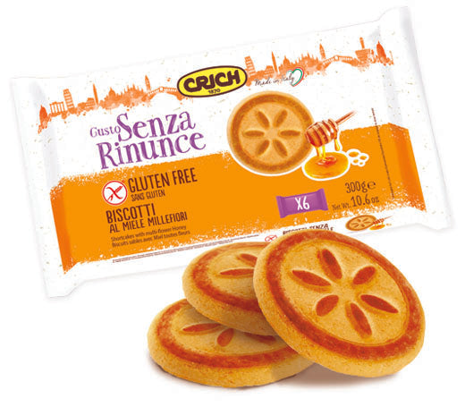 Biscotti al miele millefiori CRICH - 300g