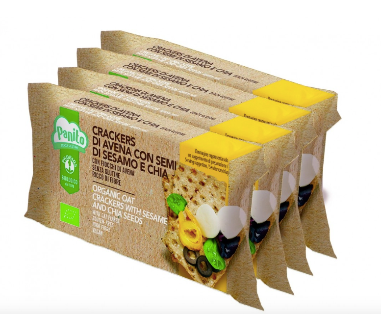SL Crackers di avena, sesamo e chia PROBIOS - (4pzx35g) 140g