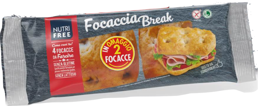 Focaccia Break NUTRIFREE - 340g