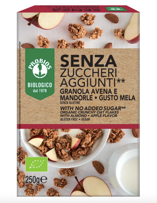 SL Granola Avena e Mandorle Gusto Mela PROBIOS - 250g