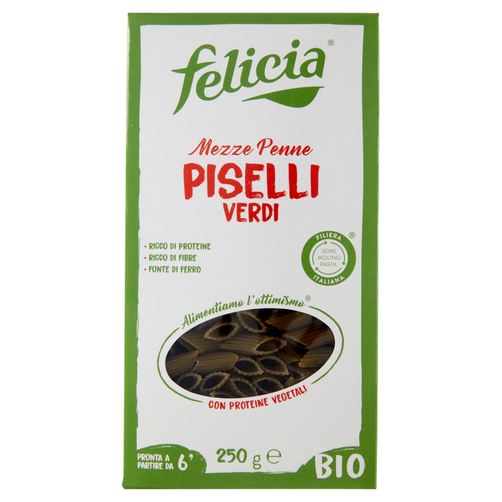 SL Mezze penne ai piselli FELICIA - 250g