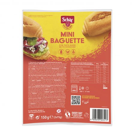 Mini Baguette SCHAR - 150g (2x75g)