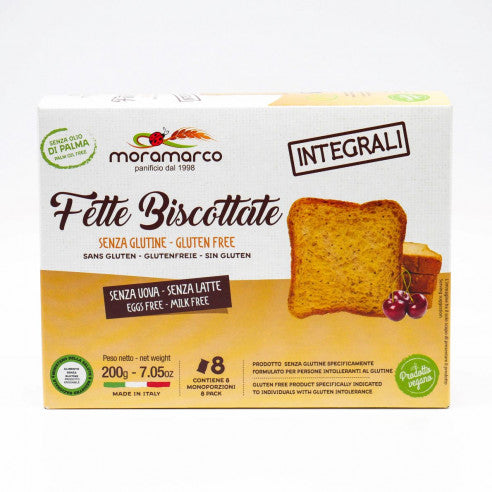 Fette biscottate integrali MORAMARCO - 200g