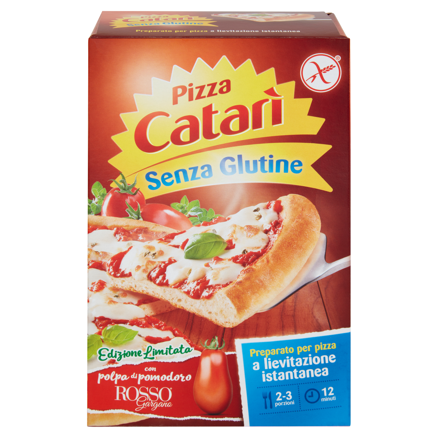 Pizza Catarì senza glutine - 445g