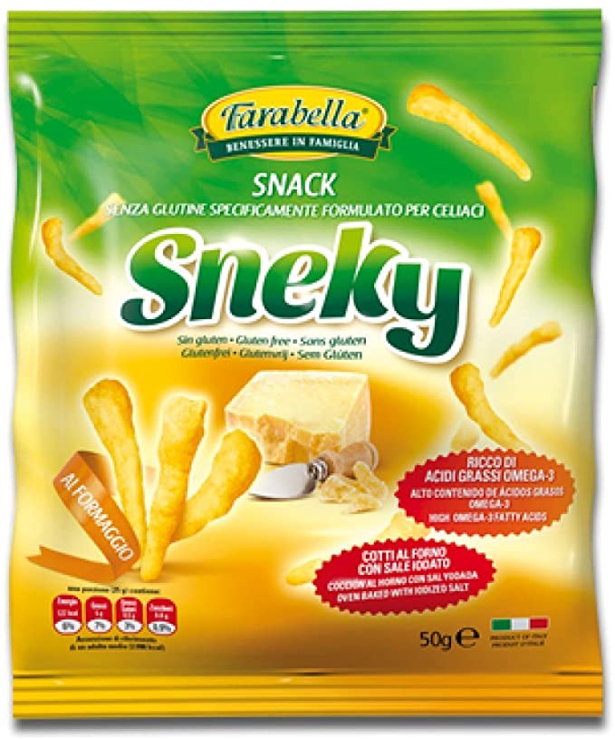 Sneky al formaggio FARABELLA - 50g