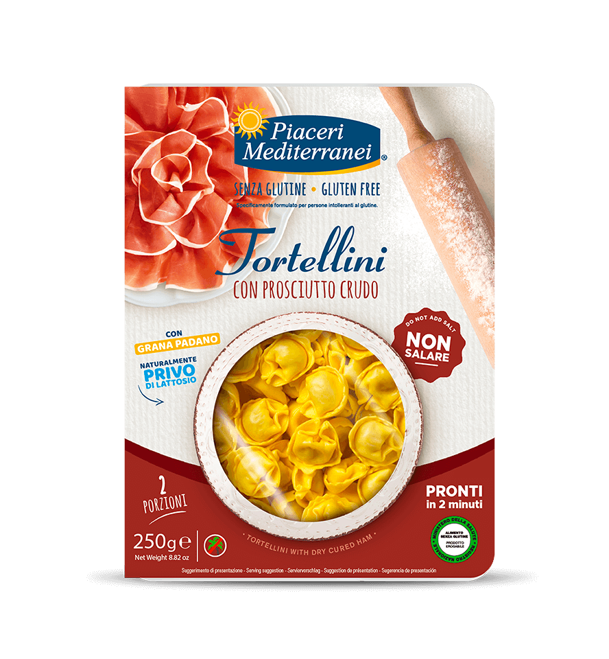 SL Tortellini al prosciutto crudo PIACERI MEDITERRANEI - 250g