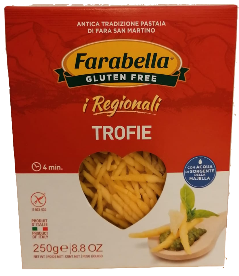 trofie senza glutine farabella