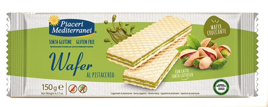 SL Wafer al pistacchio PIACERI MEDITERRANEI - 150g